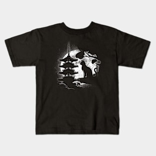 Moonlight Neko Kids T-Shirt